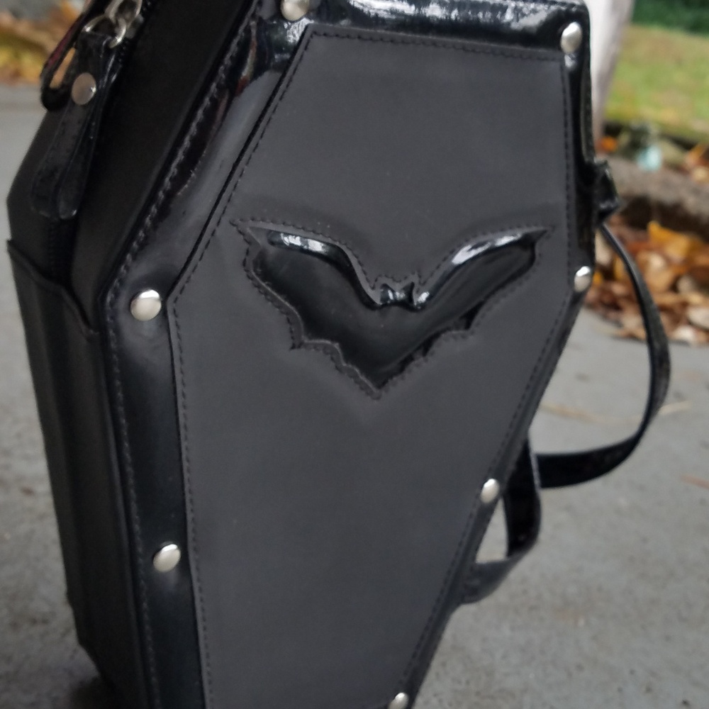 GOTHIC COFFIN HANDBAG